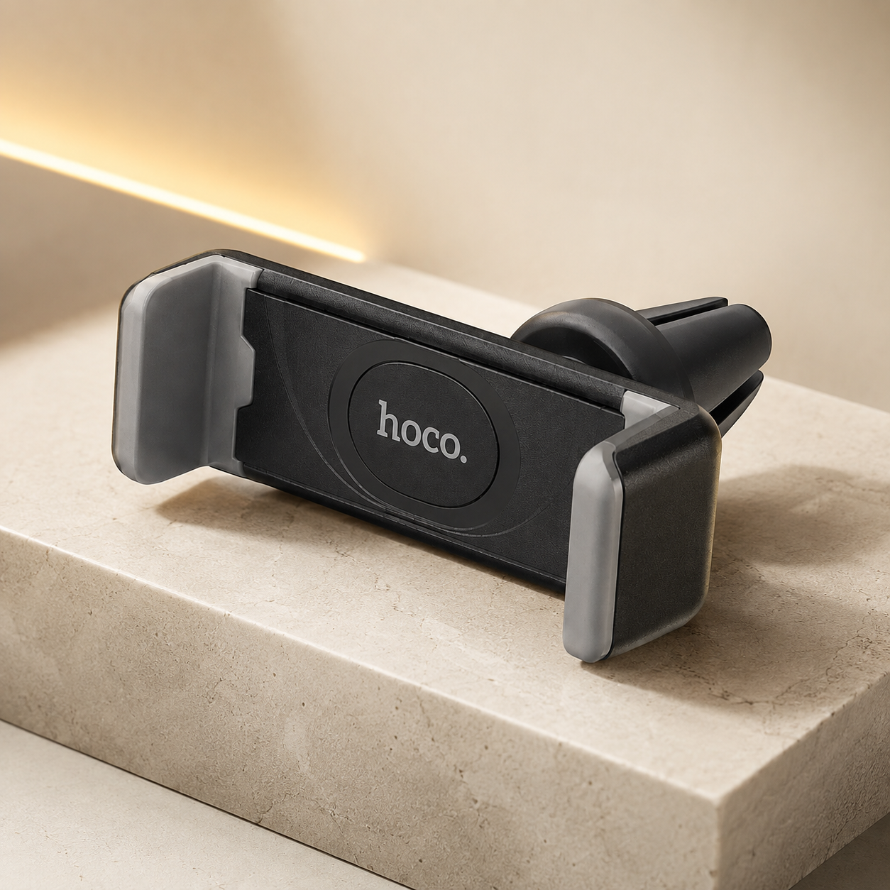 Simple Air Vent Car Holder - Black