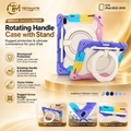 Armor Shockproof Rotating Handle Case with Stand for iPad 2022 / 2025